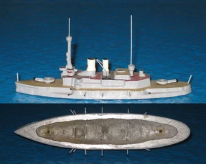 D Kadettenschulschiff SCHLESWIG-HOLSTEIN, Wiking / Dr. Grope, Metall, 1:1250 - Picture 1 of 1