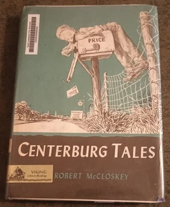 Centerburg Tales by Robert McCloskey - hardcover book - 1967 - 10th printing - Foto 1 di 1