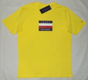 Tommy Hilfiger Boys' Graphic T-Shirts Buttercup L (14/16) New - Picture 1 of 7