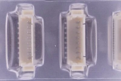 Lot of 4 x 53398-0871 Molex Unshrouded Header PicoBlade 8 Pos 1.25mm Vert SMT - Image 1 of 4