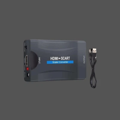 1080P HDMI To SCART Composite Video Converter Audio Adapter for DVD SKY BOX PS3h - Image 1 of 4