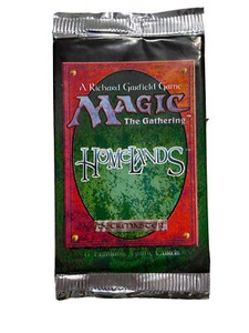 Magic the Gathering - Homelands - Booster Pack- Single pack-Factory Sealed