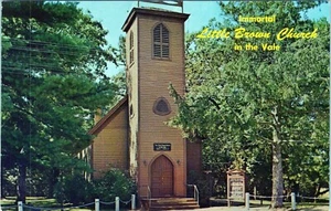 Little Brown Church In The Vale Nashua Iowa C9905 Postcard Unposted - Picture 1 of 2