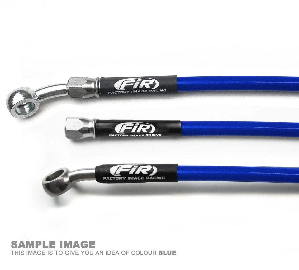 HOSE FRONT BRAKE BLUE / BLK HUSABERG MX 1995-1996 - Image 1 of 1