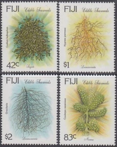 FIJI Sc#707-10 CPL Estampillada sin montar o nunca montada Juego de 4, ALGAS COMESTIBLES - Imagen 1 de 1