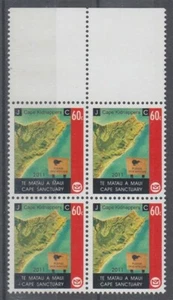 NUEVA ZELAND 2011 CAPA SANCTUARY CAL 60c BLOQUE DE 4 (ID:71/828/211) - Imagen 1 de 1