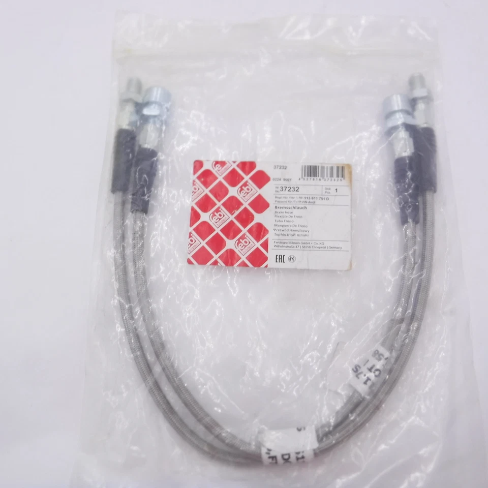 Manguera de freno Febi Bilstein 37232 genuina para Volkswagen Beetle 1967-1977 Foto 1 de 3