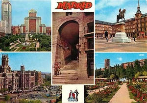 Postal Plaza de Cibeles Madrid España - Imagen 1 de 2