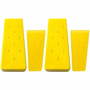 2 Stück 5,5 Zoll und 8 Zoll Baumfällkeil Holzfäller Bocken fallen ABS Kunststoff - Bild 1 von 5
