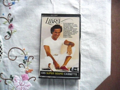Julio Iglesias - Libra- Cassette Album -CBS PC8099-1985-Test played. - Image 1 of 4