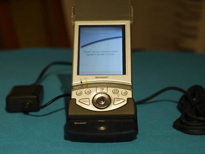 Retro Computing: Sharp Zaurus SL-5500G Collie - Qt/Linux PDA mit Docking Station - Bild 1 von 4