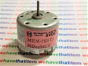 MEN-7E9T2 / 9volt DC MOTOR / 1 PIECE (qzty) - Picture 1 of 5