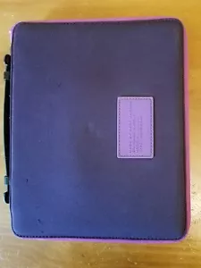 Marc By Marc Jacob"STANDARD SUPPLY"Midnight Purple Universal iPad Carrying Case - Picture 1 of 4