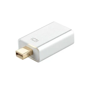 Aluminum Mini Display Port Male To HDMI Female 1080P Converter Adapter DP - Picture 1 of 5