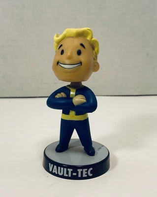 Fallout 3 Collectors Edition Vault-Tec 101 Bobble Head Toy 5" personaggio SOLO 2008 - Immagine 1 di 4