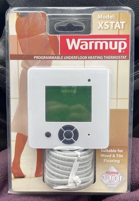 Warmup Programmable Underfloor Heating Thermostat WA-XSTAT-VA-W2 NEW SEALED - Image 1 of 4