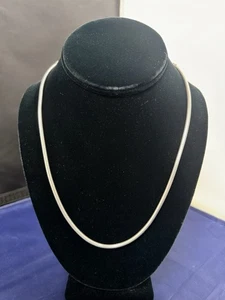 Echt 925 Pandora Moments Schlangenkette Halskette mit Fassverschluss 20" - Bild 1 von 6