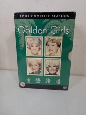 The Golden Girls - Series Season 1-4,1,2,3,4 Complete New Sealed Box Set UK DVD - Image 1 of 4