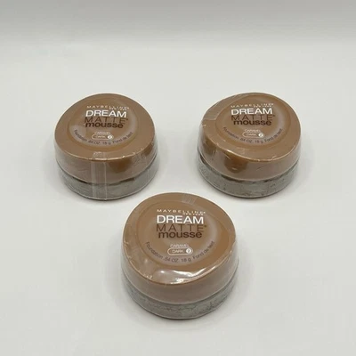 Maybelline 3-PACK Dream Matte Mousse Foundation in Caramel Dark 2 - Image 1 of 3