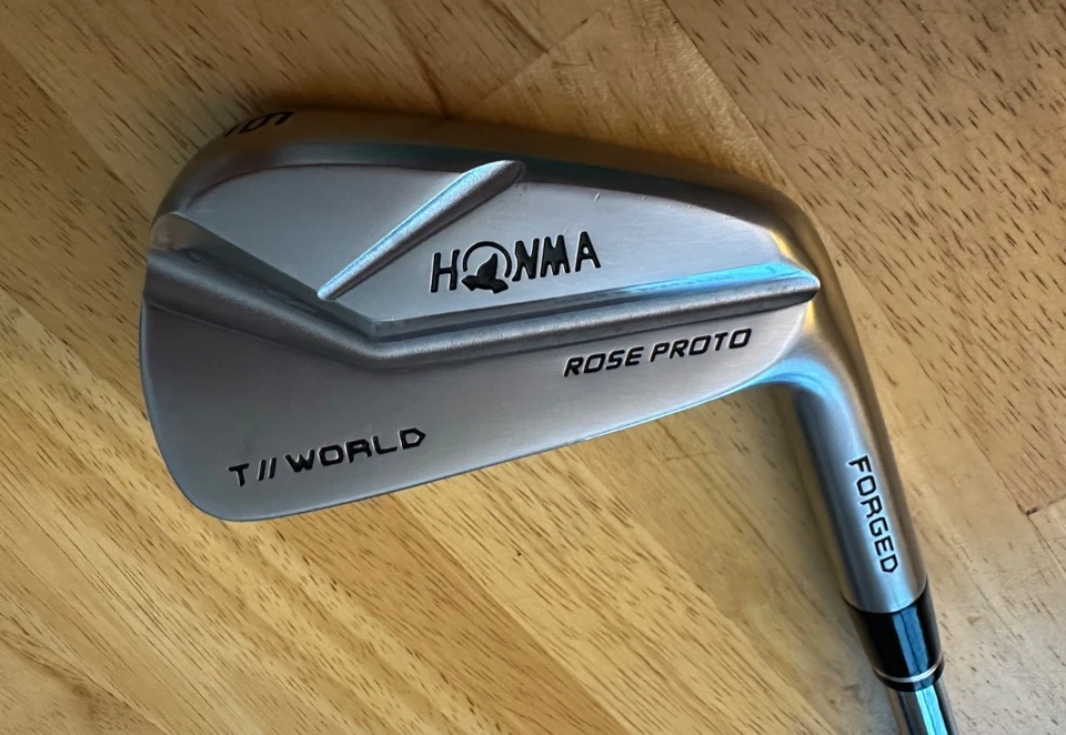HONMA Tour World TW-MB Rose Proto 3-10 Iron Set - Tour 120 Extra Stiff Shafts - Image 1 of 4