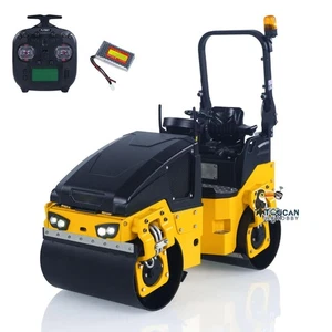 metal 1/14 RC Road Roller BW120AD RTR Construction Vehicle ST8 Radio Battery - Picture 1 of 12