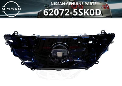 Rejilla de cámara frontal negra EV nueva OEM JDM para Nissan Leaf ZE1 62072-5SK0DM Foto 1 de 4