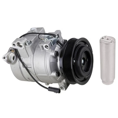 AC Compressor w/ A/C Drier For Porsche 911 1999-2008 - Image 1 of 4