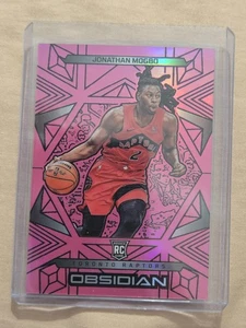 2024-25 Panini Obsidian Jonathan Mogbo RC Electric Etch Pink Flood 44/49 - Picture 1 of 2