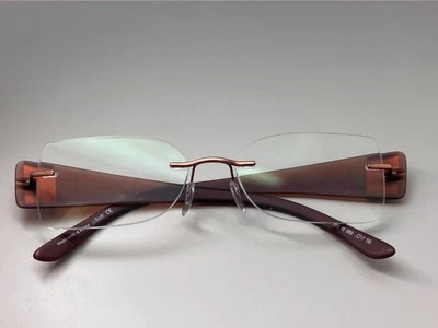 Monturas de gafas Silhouette 7599 40 6055 marrón sin montura para mujer 17-135 Austria Foto 1 de 4