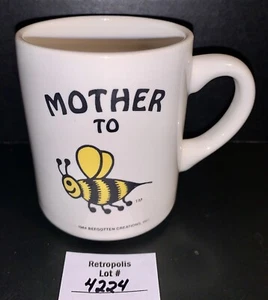 Mother to Bee Heavy Diner Cup Bumble Bee 1984 Begotten Creations - Picture 1 of 10