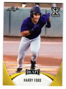 2021 Harry Ford Leaf Draft Rookie Gold - Seattle Mariners