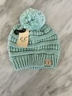 CC Beanies Kids  Cable Knit Hat Toboggan NWT
