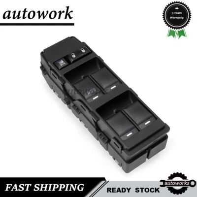 Interruptor de ventana principal del lado del conductor para Chrysler Sebring 2007-10 Dodge Magnum 07-08 Foto 1 de 4