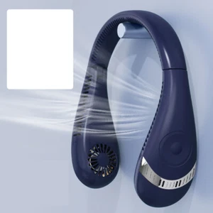 10000mAh Bladeless Lazy Neck Fan Portable USB Rechargeable Mini Hanging Cooler - Picture 1 of 16