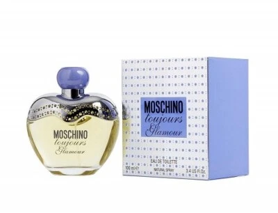 Moschino Toujours Glamour 3,4 oz. (100 ml) Eau de Toilette Spray para Mujer Nuevo Foto 1 de 3