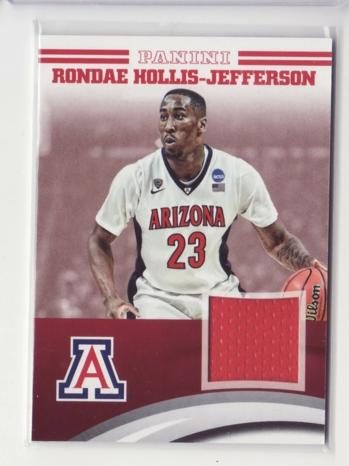 2016 Panini Collegiate Arizona Jersey Rondae Hollis-Jefferson - Flat S/H - Image 1 of 1