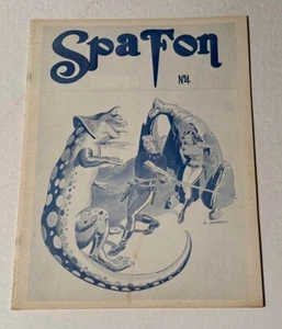 SPA FON 4 - BERNIE WRIGHTSON 1968 SILVER AGE E.C. COMIC FANZINE - FINE - Picture 1 of 4