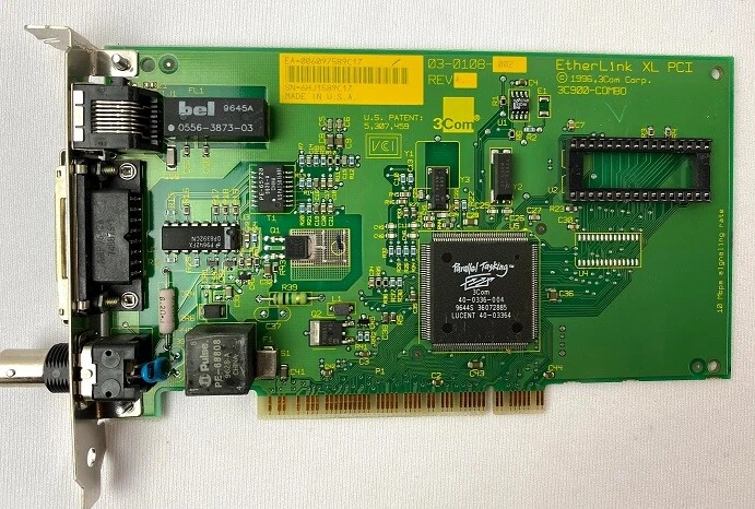 3Com 03-0108-002 Ethernet Adapter Card - Image 1 of 3