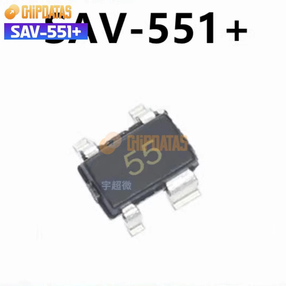 1PCS Brand New MINI CIRCUITS SAV-551+ - Image 1 of 1