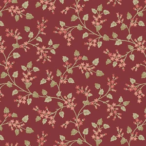 Oxide Flower Vine 44" fabric by Andover, A-598-R, Cocoa Pink, cotton - Picture 1 of 1