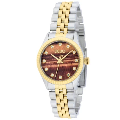 Orologio Donna Liu Jo Tiny Acciaio Bicolore Argento Oro TLJ2314 NUOVO E ORIGI... - Immagine 1 di 2