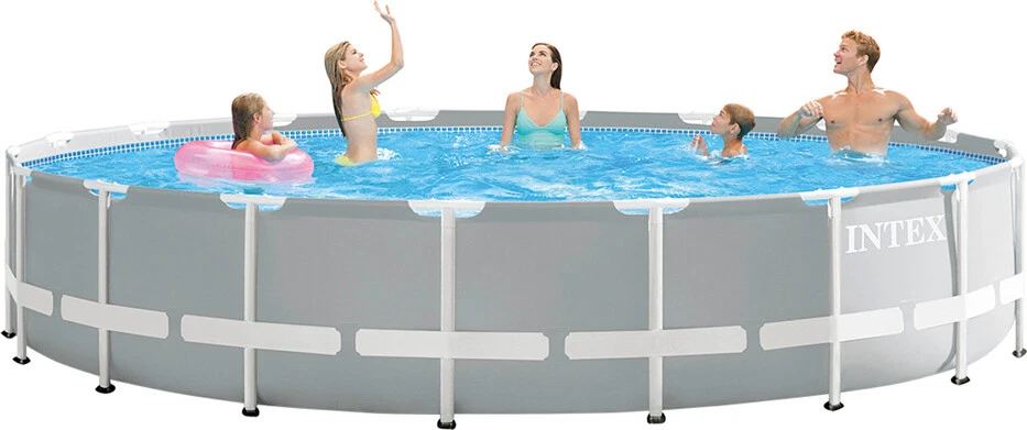 Intex 26732 piscina con telaio prisma frame cm 549x122 con pompa filtro scaletta