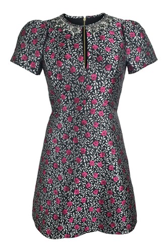 KATE SPADE New York Multi Dashing Beauty Floral Park Shift Dress (US 2 UK 6)