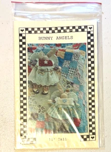 Dianna Marcus pattern Bunny Angels 11' doll decorations - Picture 1 of 5