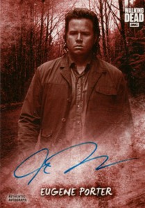 The Walking Dead Road To Alexandria, Josh McDermitt (Eugene) Autograph Card 5/10