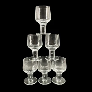 🥂 Stölzle Dublinn 6er Set Wasserkelche bleifrei Kristall glatter Stiel & Sockel - Bild 1 von 7