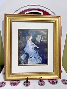 Pierre Auguste Renoir 1841-1919 - Kunstdruck - Frau am Klavier 1875-76 - Bild 1 von 4