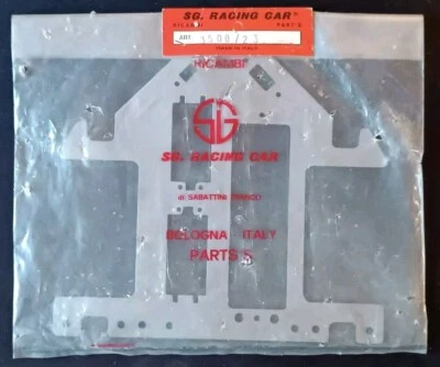 Sg Racing Car Futura 111 - Piastra radio - Vintage RC 1/8 - cod. 3500/23 - Immagine 1 di 2