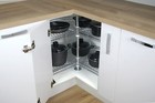 KARUSSELL FÜR ECKSCHRANK DREHBODEN "Nova 3/4 Variant" KÜCHE TOPF SCHUBLADE