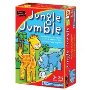 NEW CLEMENTONI Young Learners JUNGLE JUMBLE 3+ Family Children Board Game  - Imagen 1 de 4